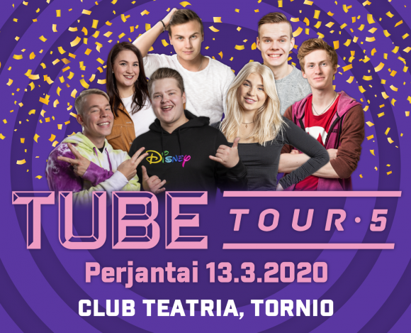 TORNION KAUPUNGIN TUBETOUR -TAPAHTUMA SIIRTYY CLUB TEATRIALLE
