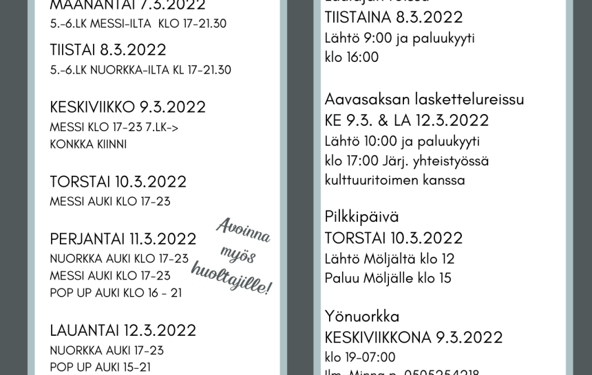 Hiihtoloma 2022