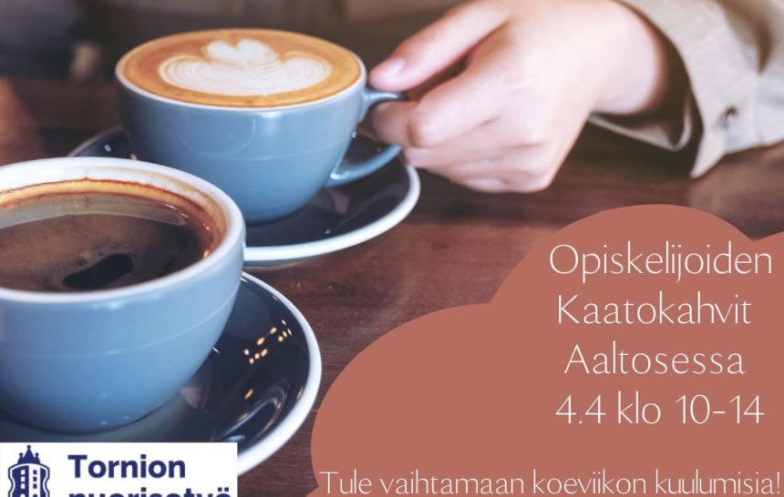 Koeviikon kaatokaffit Aaltosessa 4.4.2025 klo 09-14
